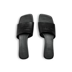 Women's Duty Free Flat Sandal in Black