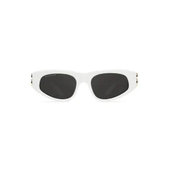 Women's Dynasty D-frame Sunglasses in White