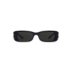 Women's Dynasty Rectangle Sunglasses in Black