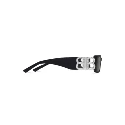 Women's Dynasty Rectangle Sunglasses in Black