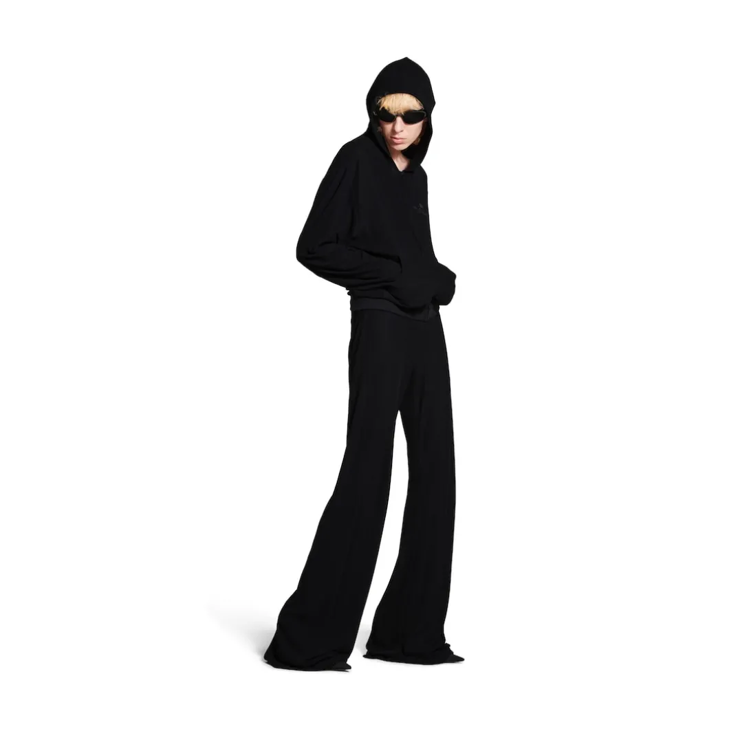 Women's Elastic Pants in Black