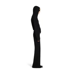 Women's Elastic Pants in Black