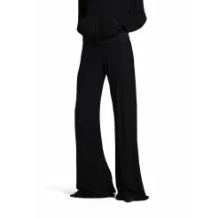 Women's Elastic Pants in Black