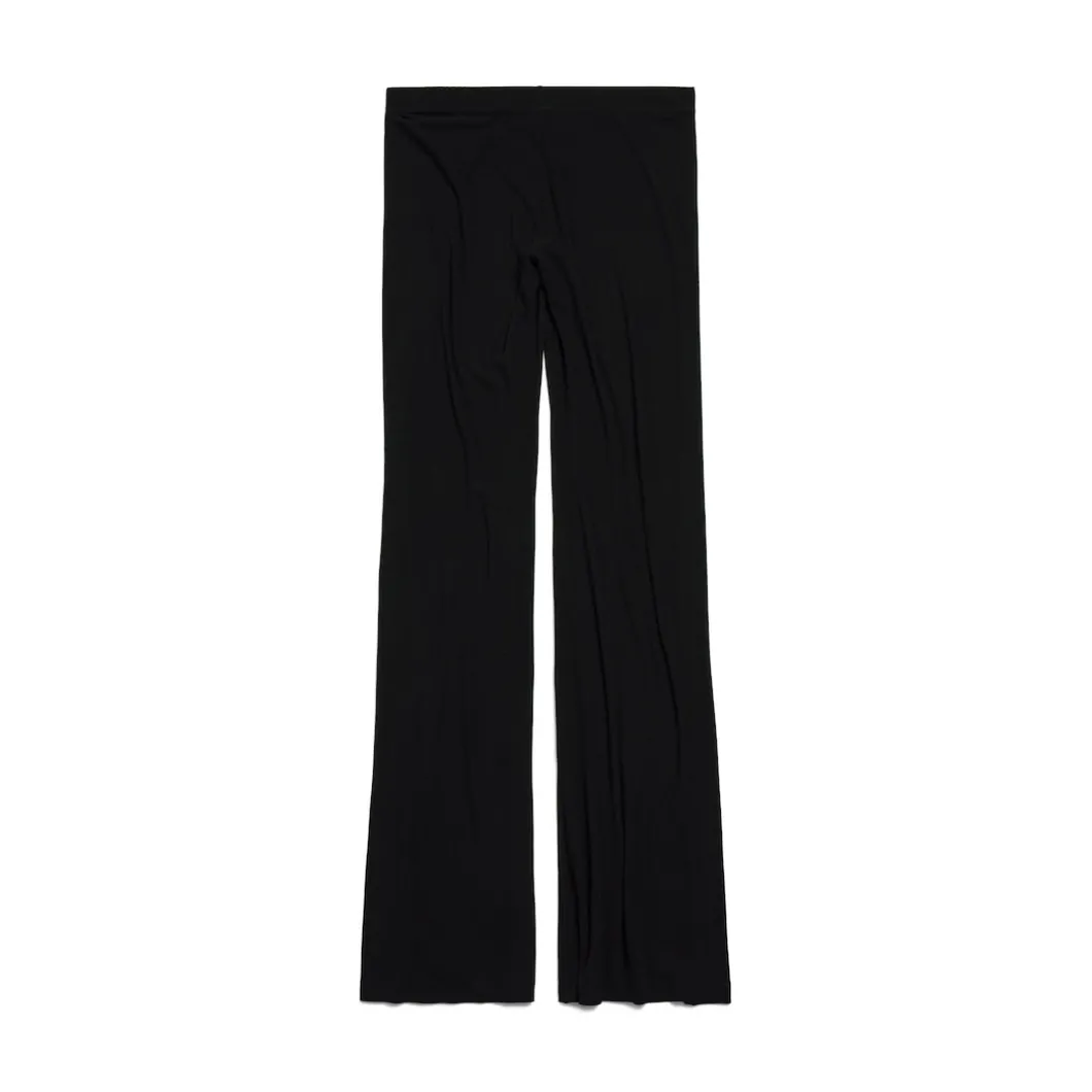 Women's Elastic Pants in Black