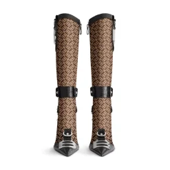 Women's Essex 110mm Boot in Beige/black