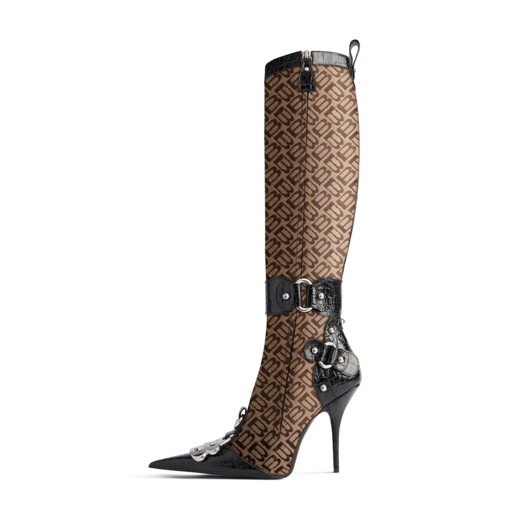 Women's Essex 110mm Boot in Beige/black