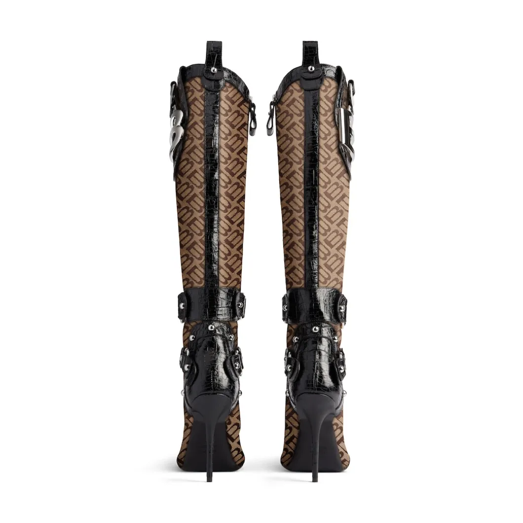 Women's Essex 110mm Boot in Beige/black