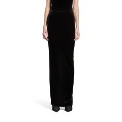 Women's Fitted Gown in Black
