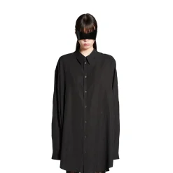 Women's Fluid Shirt in Black