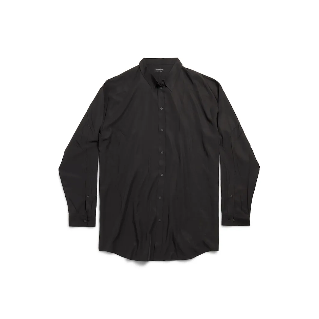 Women's Fluid Shirt in Black