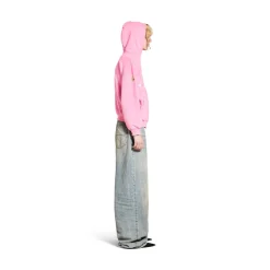 Women's Fruity Zip-up Hoodie Regular Fit in Pink