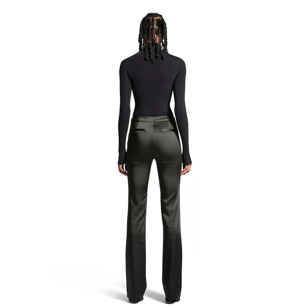 Women's High Waist Pants in Black