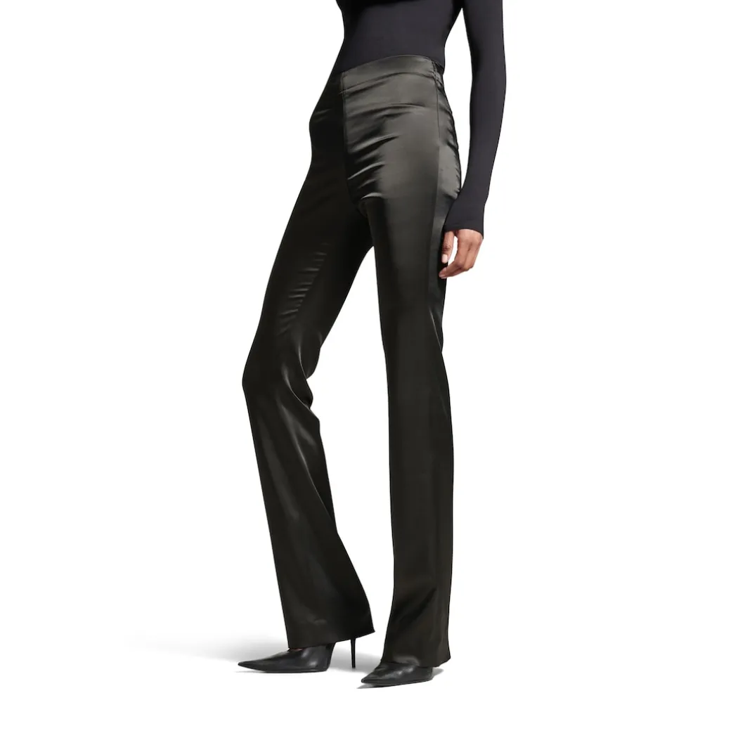 Women's High Waist Pants in Black