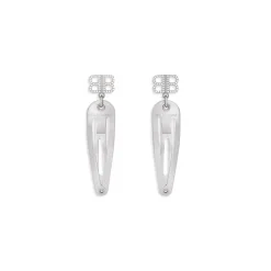 Women's Holli Snap Charms Clip Set in Silver