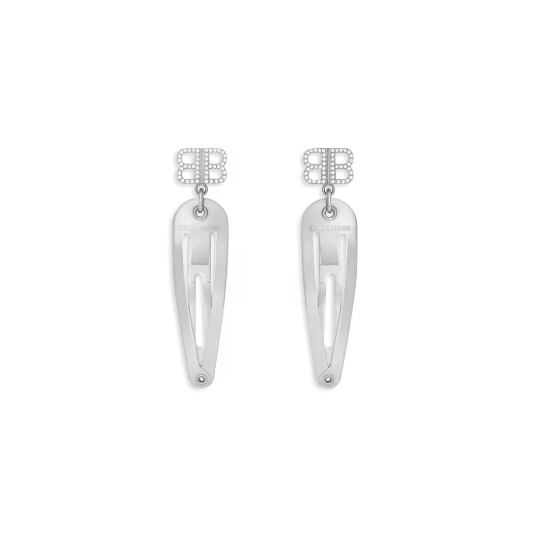 Women's Holli Snap Charms Clip Set in Silver