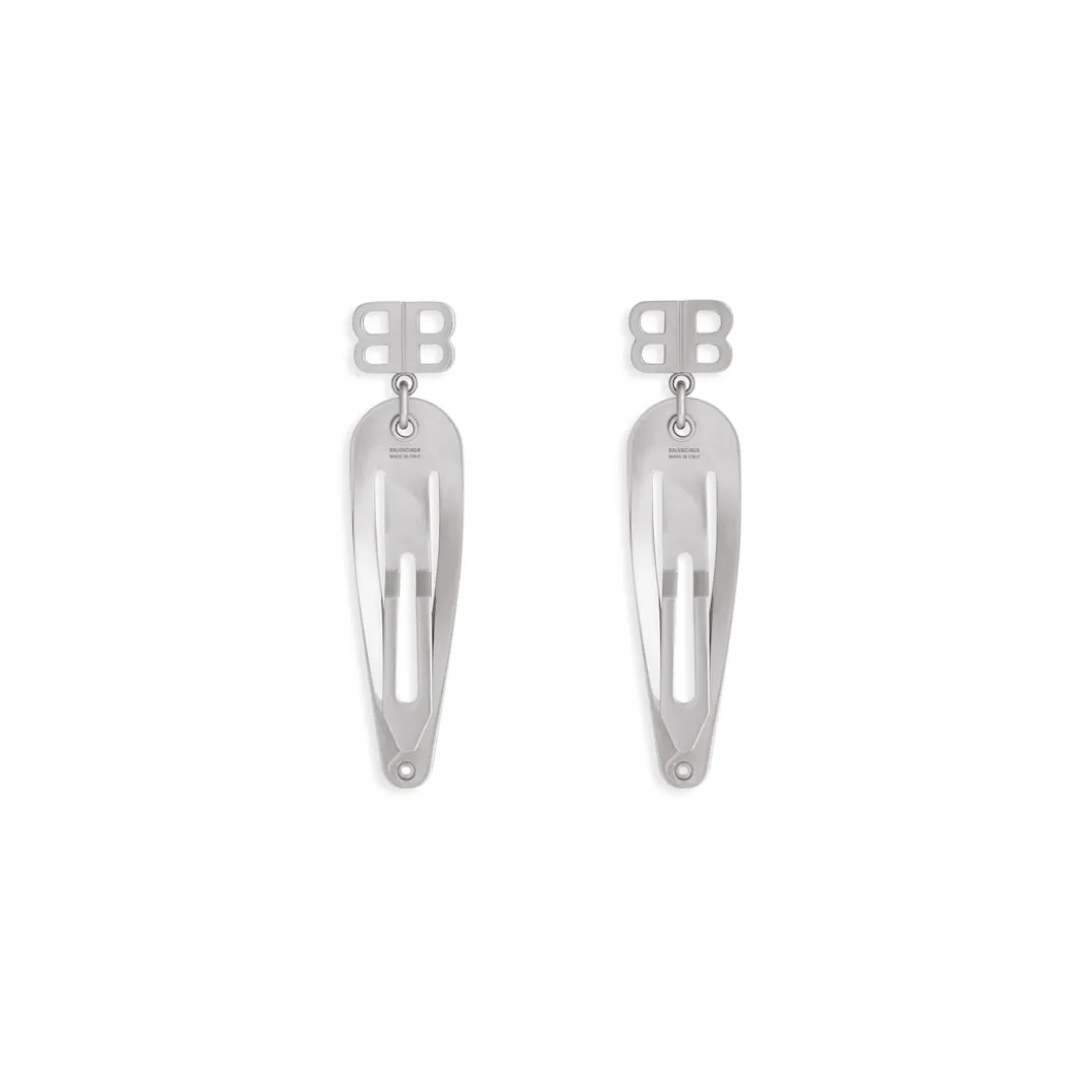 Women's Holli Snap Charms Clip Set in Silver
