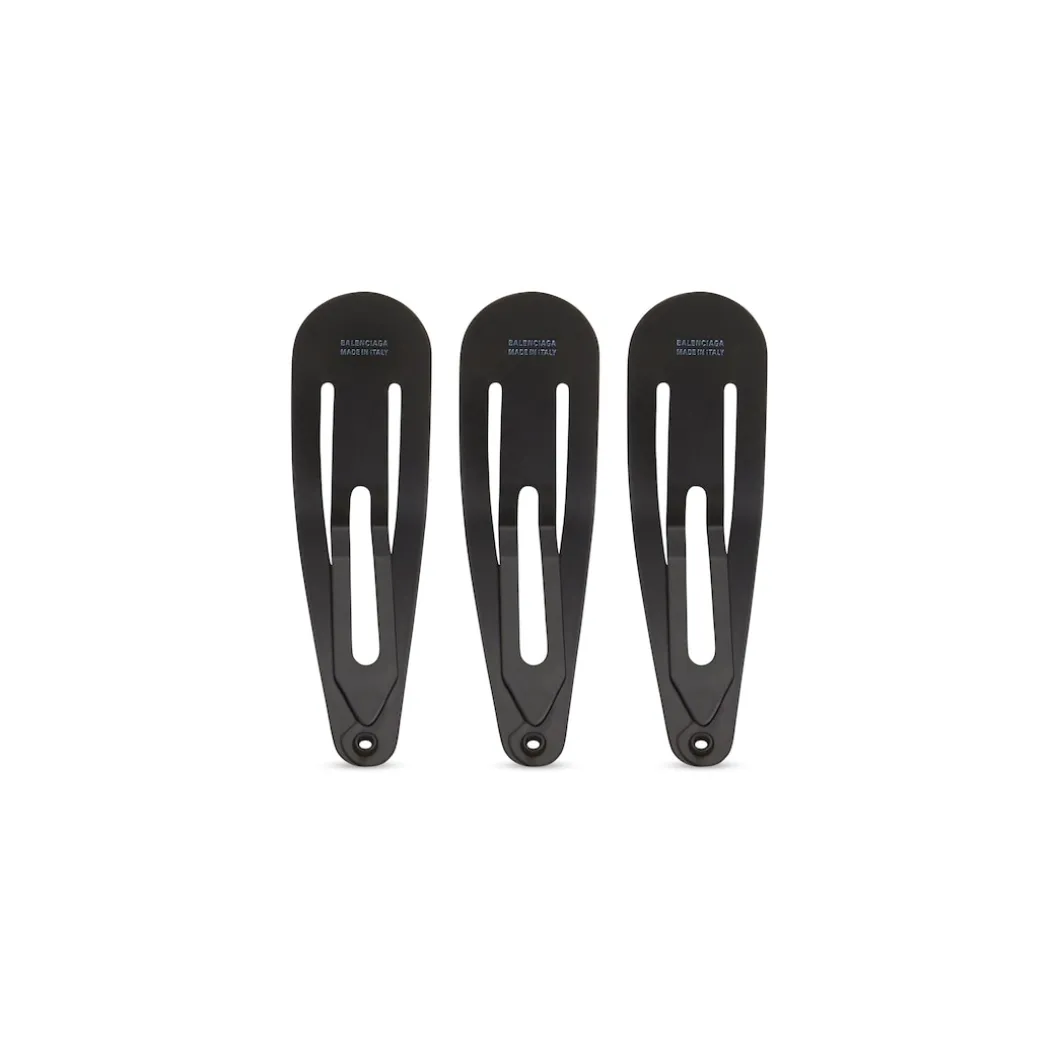 Women's Holli Snap Clip Set in Black