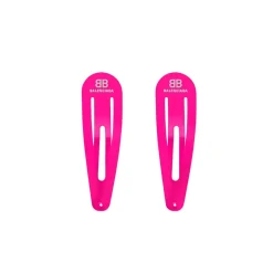 Women's Holli Xxl Snap Clip Set in Fluo Pink