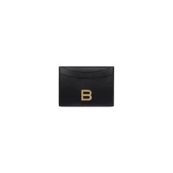 Women's Hourglass Card Holder in Black