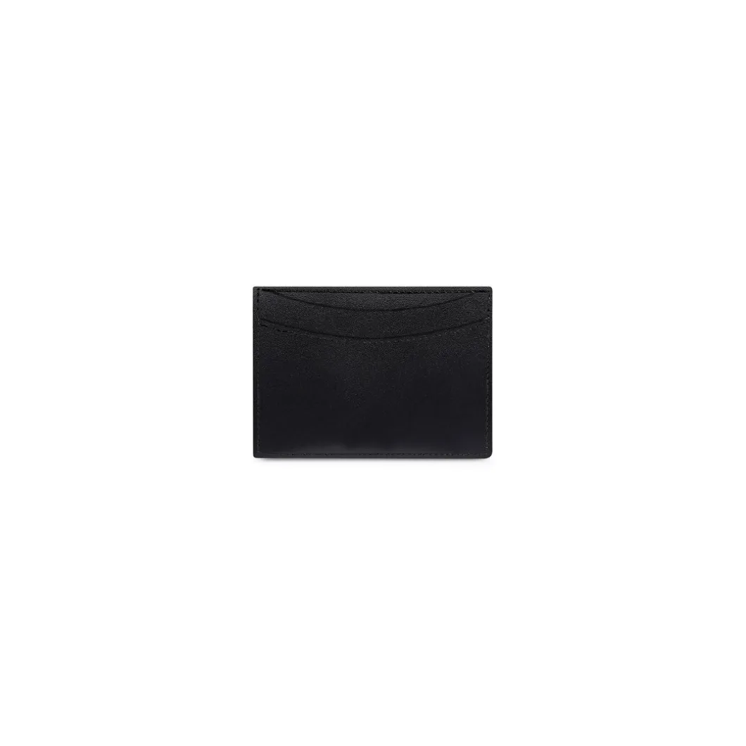 Women's Hourglass Card Holder in Black