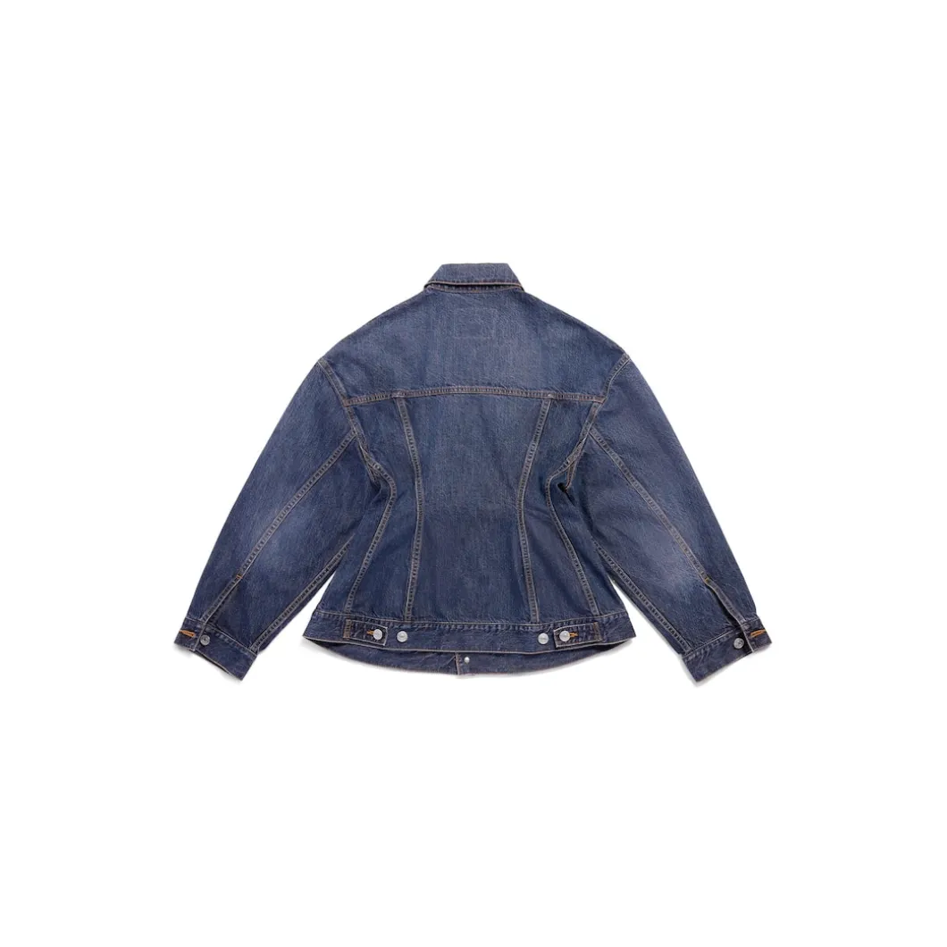 Women's Hourglass Jacket in Dark Blue