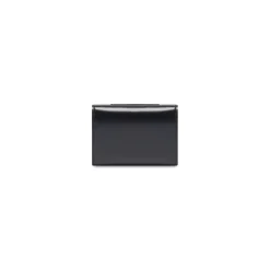 Women's Hourglass Mini Wallet in Black