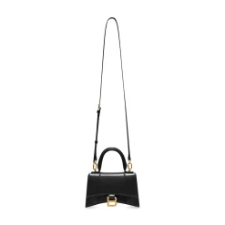 Women's Hourglass Xs Handbag Box in Black
