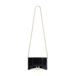 Women's Hourglass Xs Handbag Box in Black