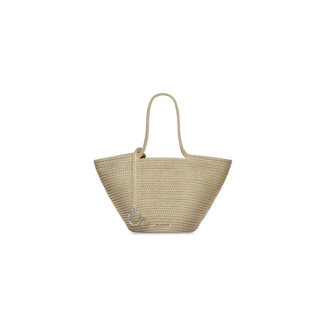 Women's Ibiza Large Basket in Beige