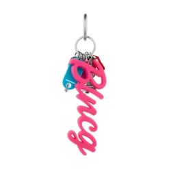 Women's Keychain Hourglass Soft Big Souvenirs in Multicolored