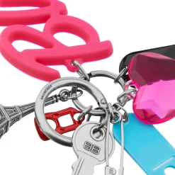 Women's Keychain Hourglass Soft Big Souvenirs  in Multicolored