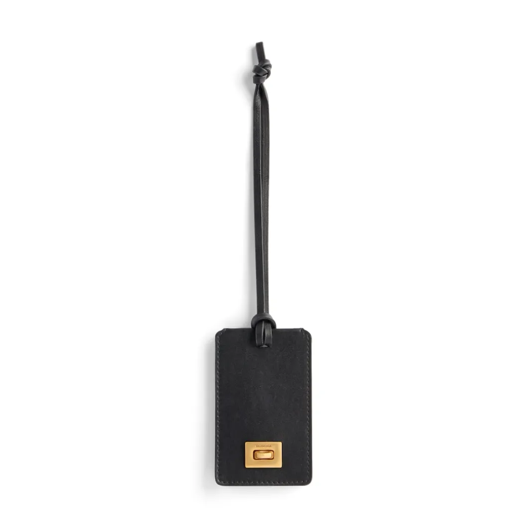 Women's Keychain Rodeo Luggage Tag in Black