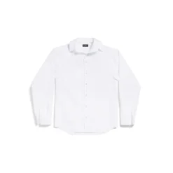 Women's Kick Collar Shirt Large Fit in White