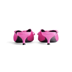 Women's Knife Bow 40mm Mule in Pink