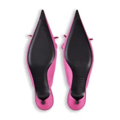 Women's Knife Bow 40mm Mule in Pink