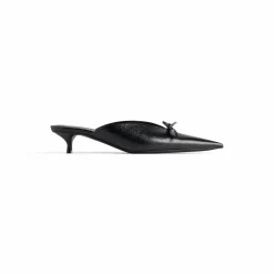Women's Knife Bow 40mm Mule in Black