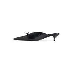 Women's Knife Bow 40mm Mule in Black