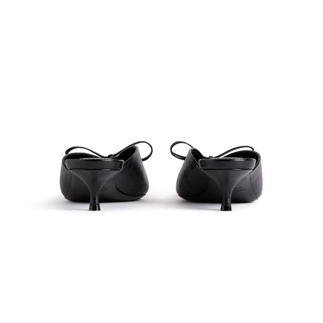 Women's Knife Bow 40mm Mule in Black
