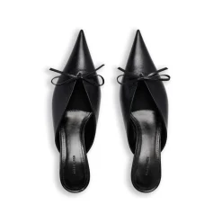 Women's Knife Bow 40mm Mule in Black
