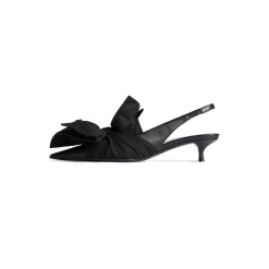 Women's Knife Chemise 40mm Slingback in Black