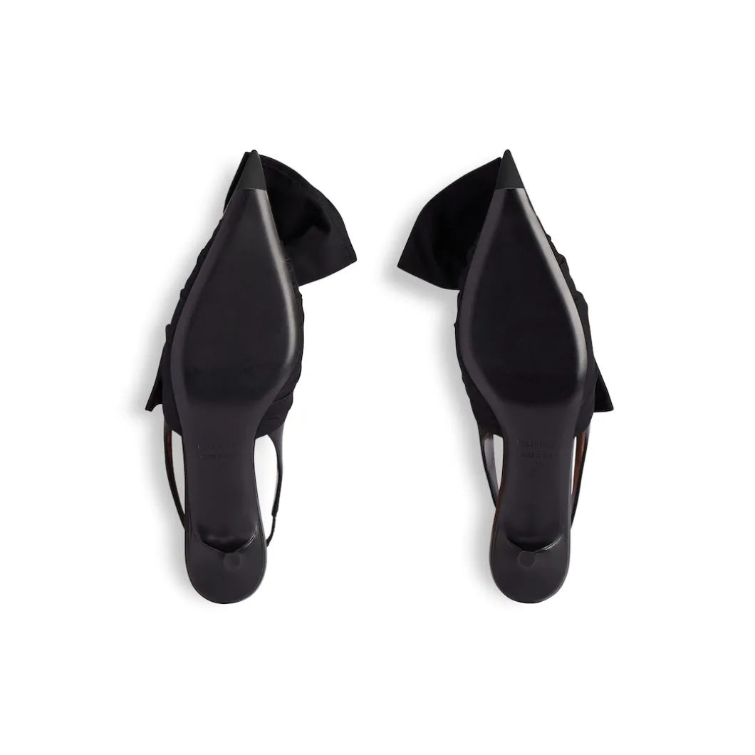 Women's Knife Chemise 40mm Slingback in Black