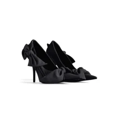 Women's Knife Knot 110mm Pump  in Black