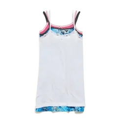 Women's Layered Dress in Multicolored