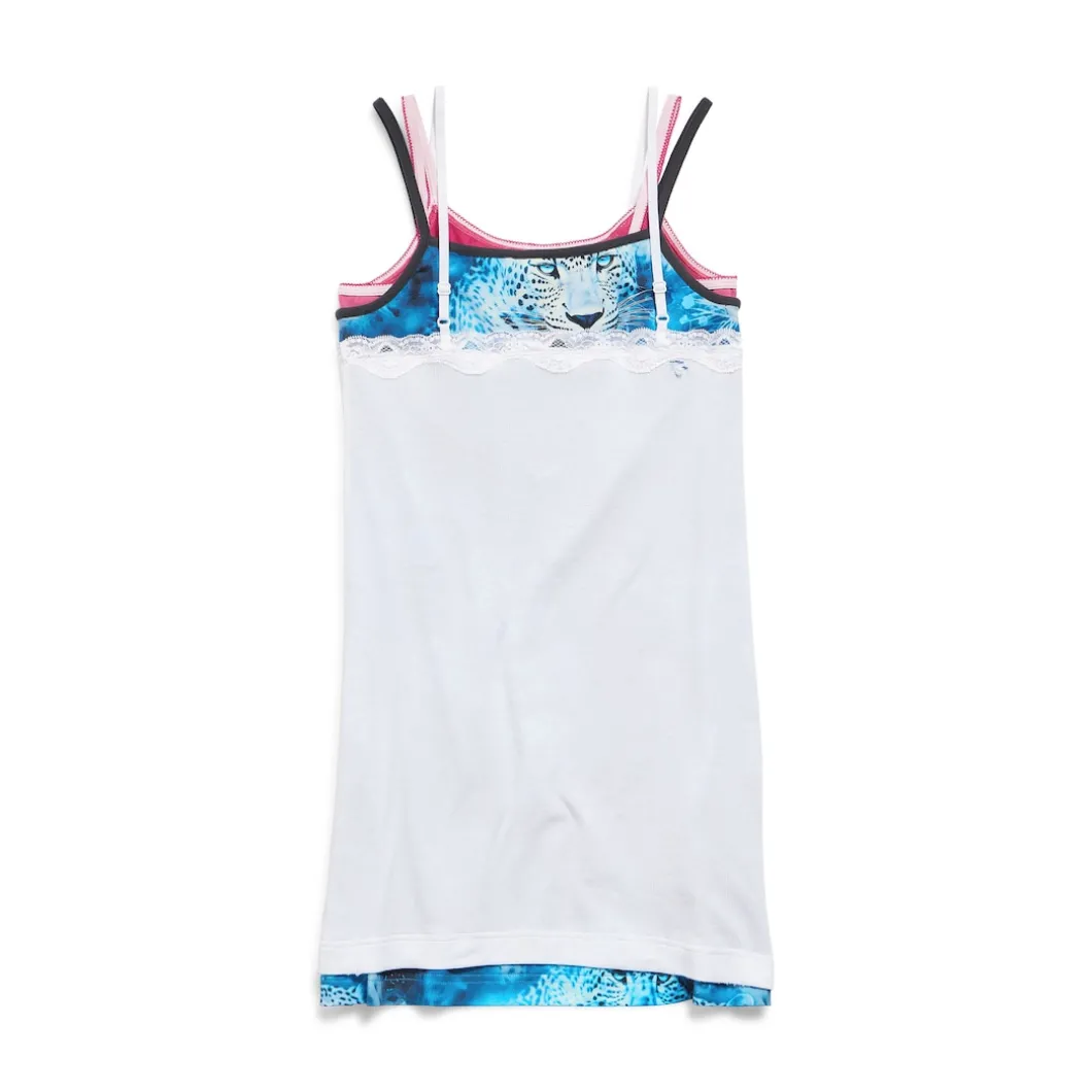 Women's Layered Dress in Multicolored
