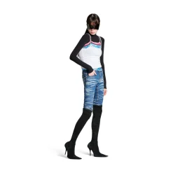 Women's Layered Top in Multicolored