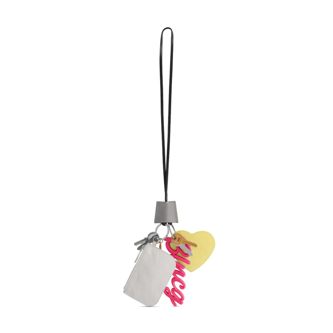 Women's Le Cagole Charm Girly in Grey/white