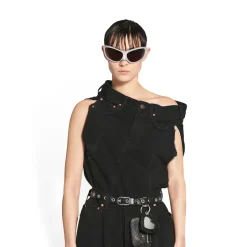 Women's Le Cagole Charms Belt in Black