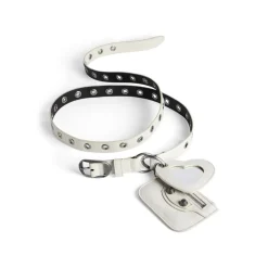 Women's Le Cagole Charms Belt  in Optic White