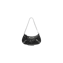 Women's Le Cagole Mini Bag With Chain in Black