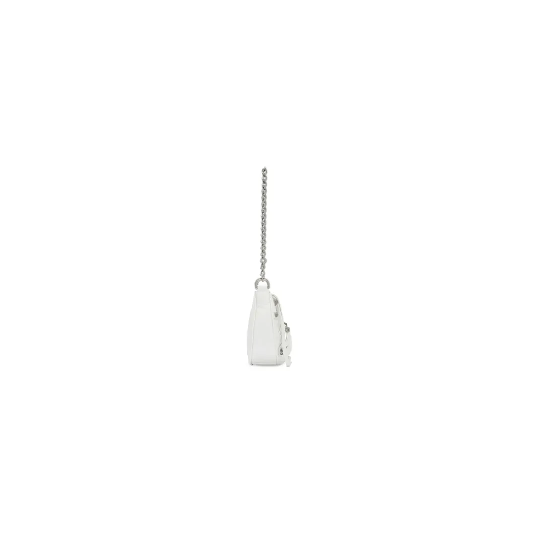 Women's Le Cagole Mini Bag With Chain in White
